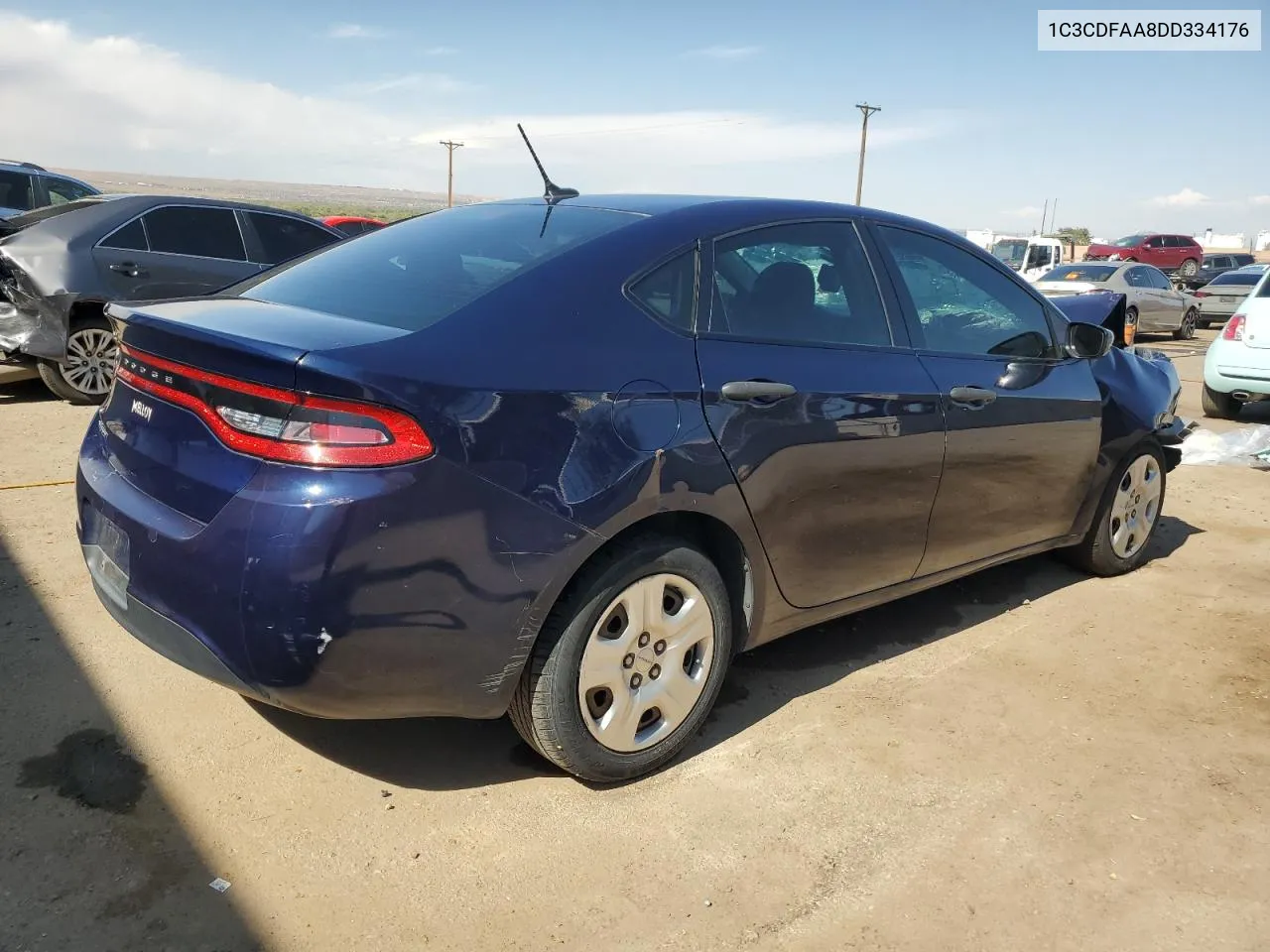 2013 Dodge Dart Se VIN: 1C3CDFAA8DD334176 Lot: 76121964