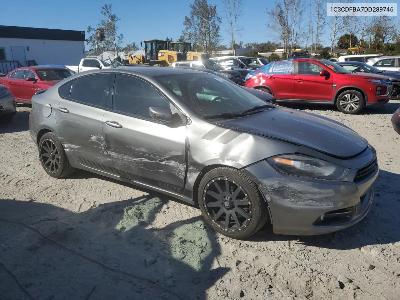 2013 Dodge Dart Sxt VIN: 1C3CDFBA7DD289746 Lot: 76182854