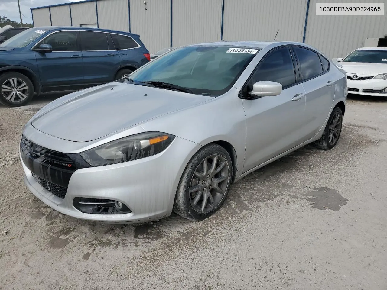 2013 Dodge Dart Sxt VIN: 1C3CDFBA9DD324965 Lot: 76559134