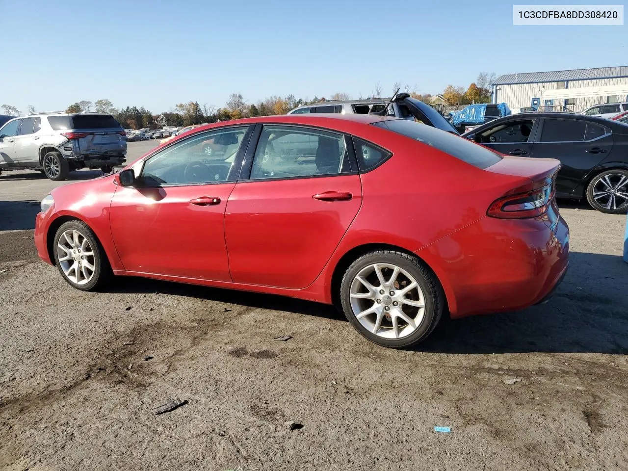 2013 Dodge Dart Sxt VIN: 1C3CDFBA8DD308420 Lot: 76630464