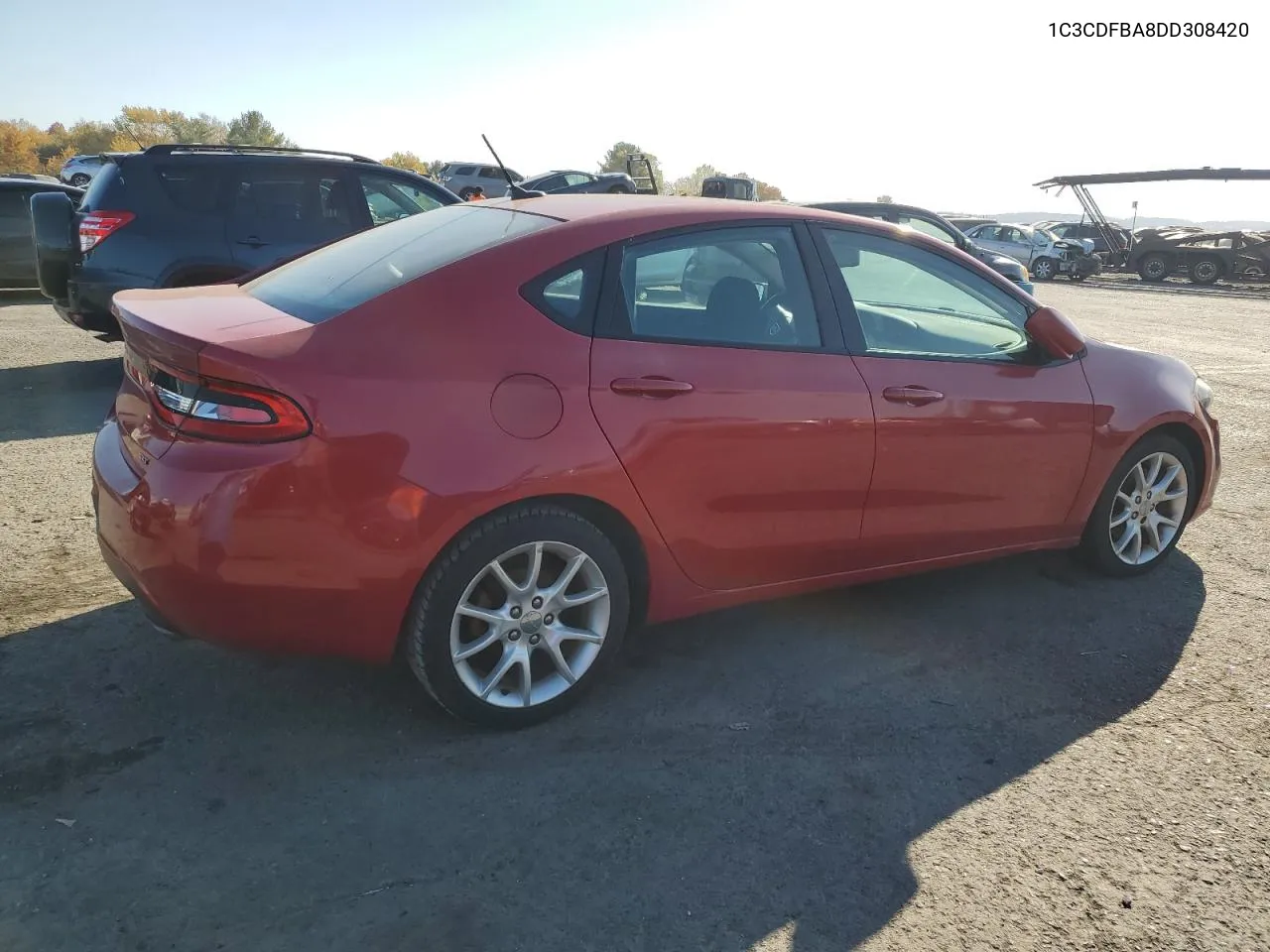 2013 Dodge Dart Sxt VIN: 1C3CDFBA8DD308420 Lot: 76630464