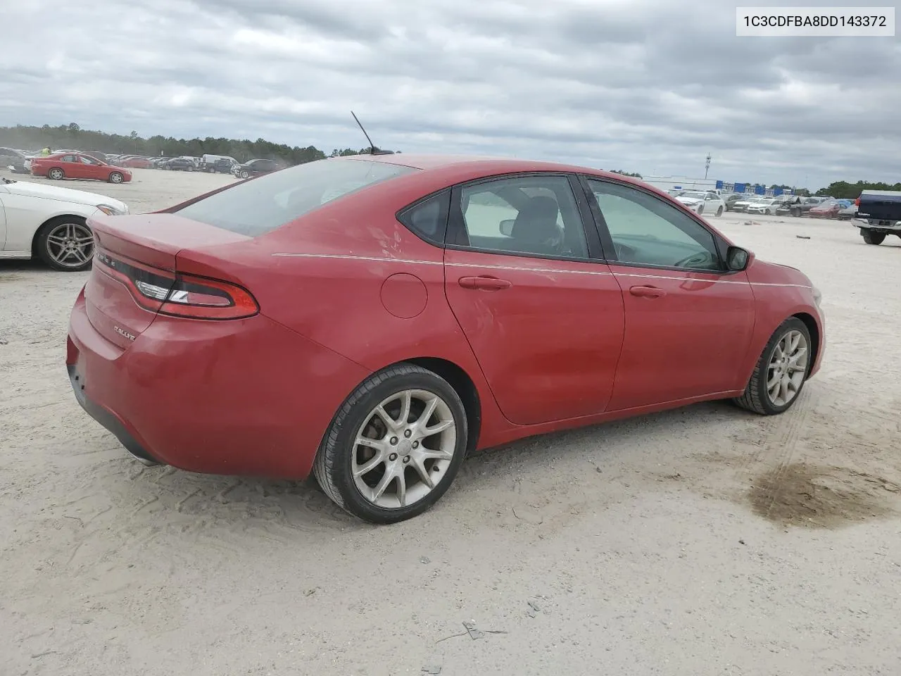 2013 Dodge Dart Sxt VIN: 1C3CDFBA8DD143372 Lot: 76689934