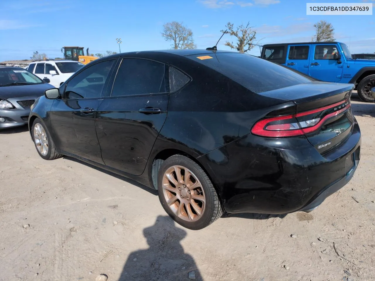 2013 Dodge Dart Sxt VIN: 1C3CDFBA1DD347639 Lot: 76873924