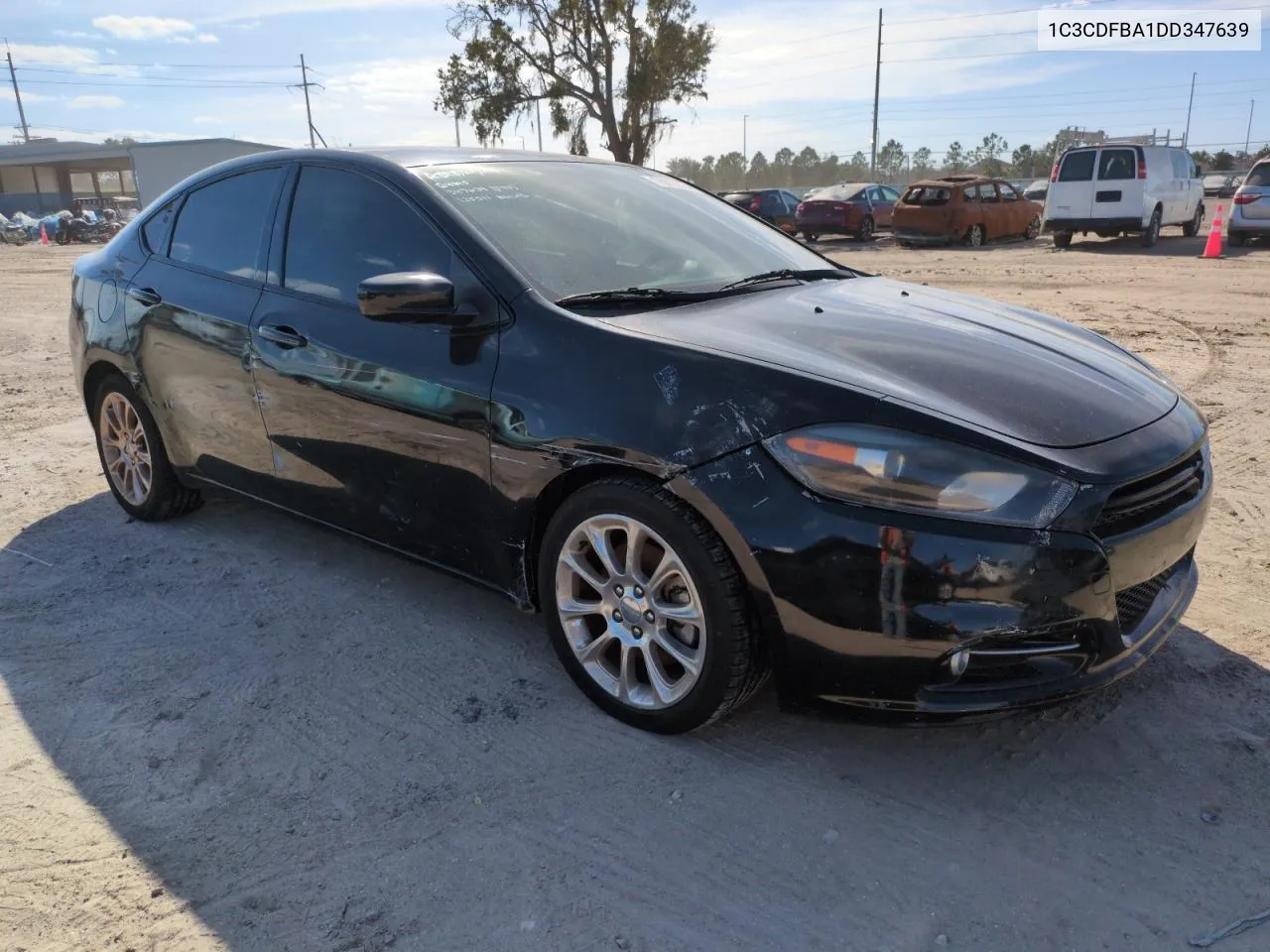 2013 Dodge Dart Sxt VIN: 1C3CDFBA1DD347639 Lot: 76873924