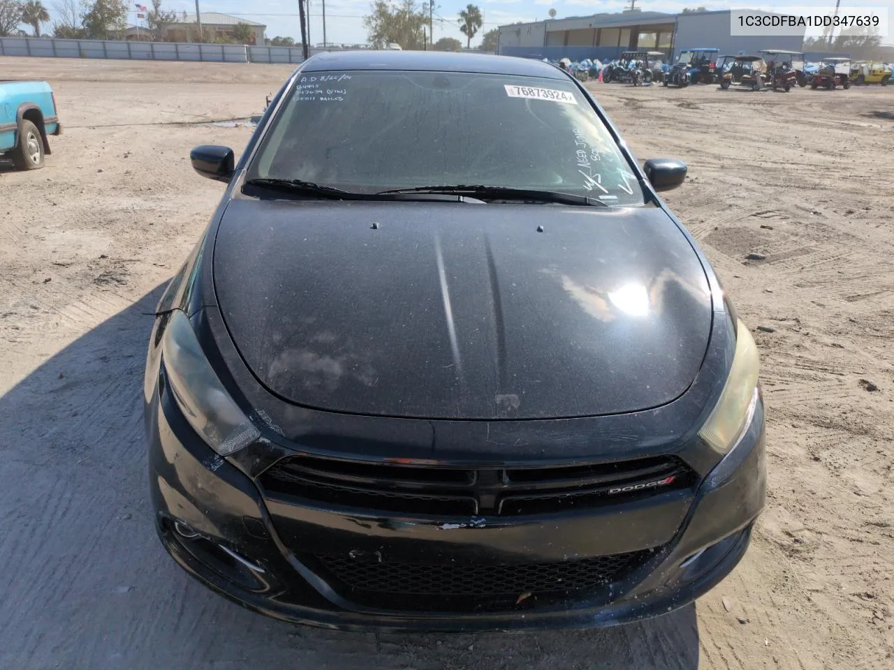 2013 Dodge Dart Sxt VIN: 1C3CDFBA1DD347639 Lot: 76873924