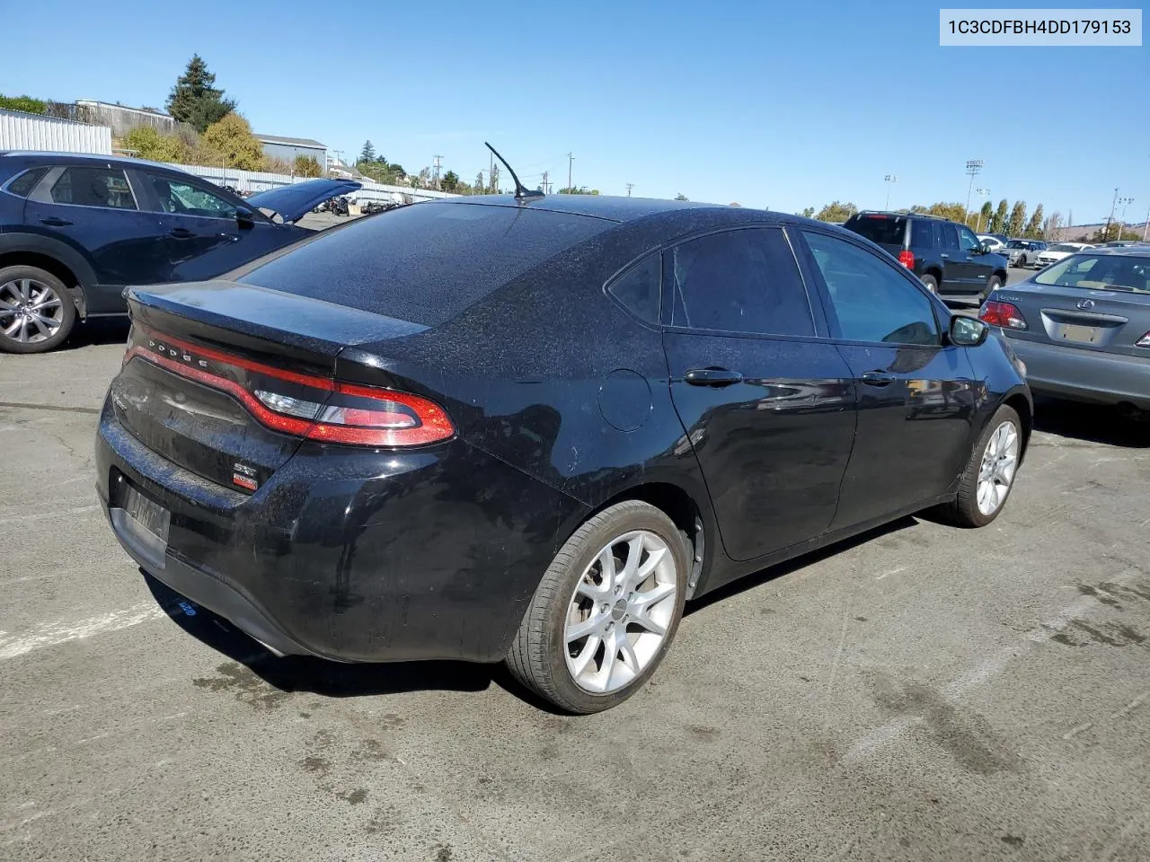 2013 Dodge Dart Sxt VIN: 1C3CDFBH4DD179153 Lot: 76905114