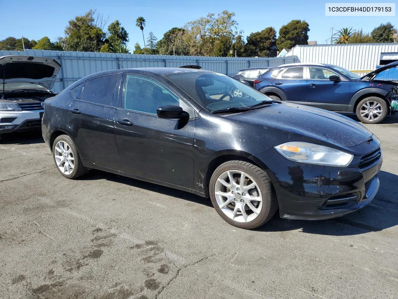 2013 Dodge Dart Sxt VIN: 1C3CDFBH4DD179153 Lot: 76905114