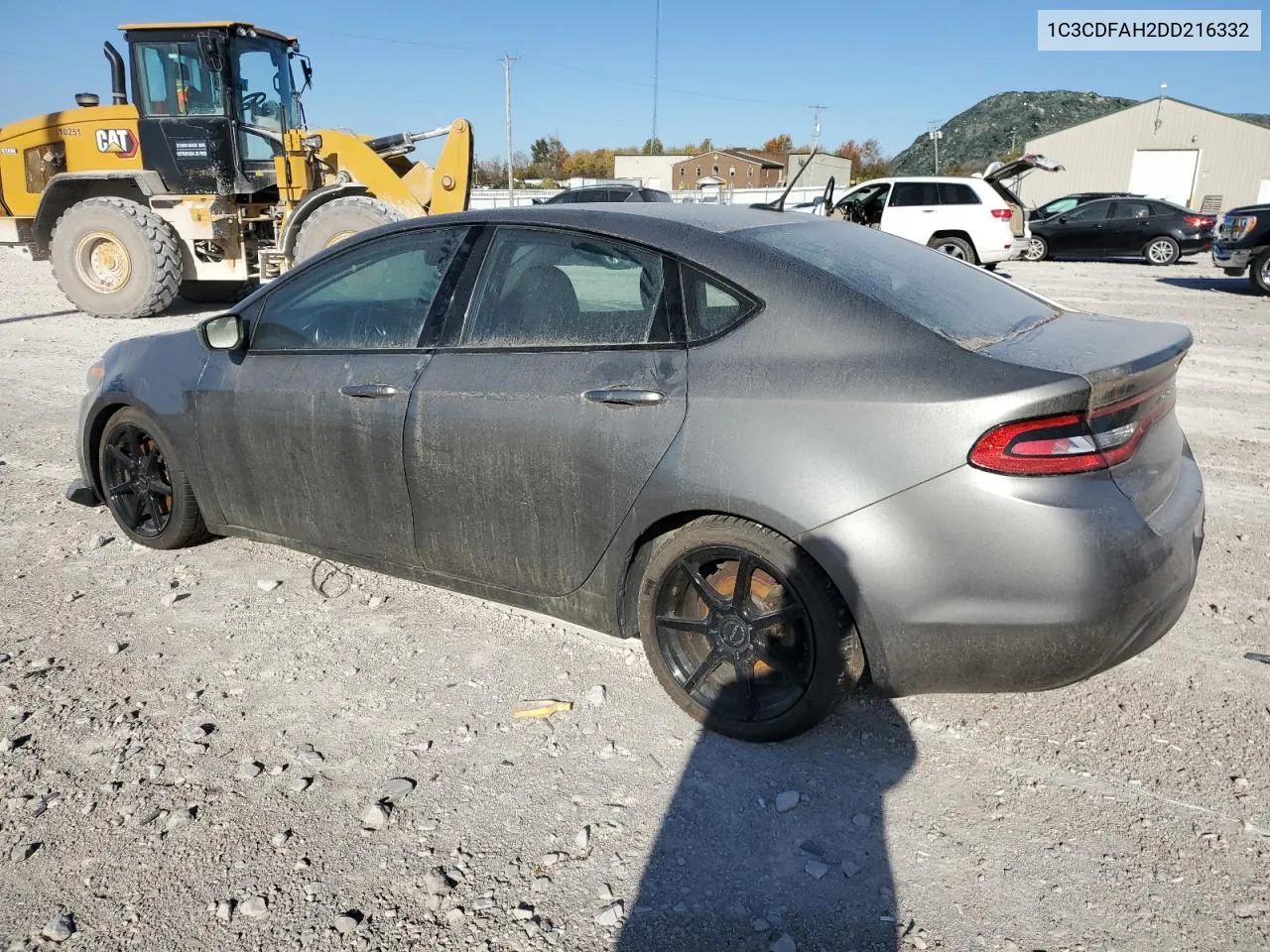 2013 Dodge Dart Se VIN: 1C3CDFAH2DD216332 Lot: 77273404