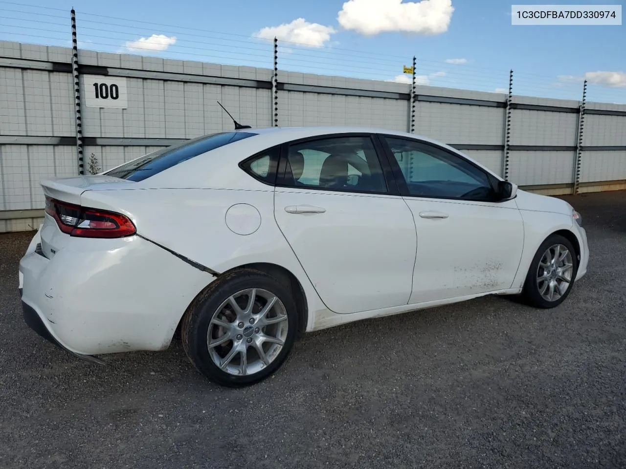 1C3CDFBA7DD330974 2013 Dodge Dart Sxt