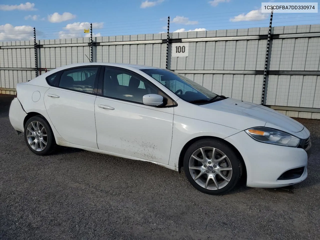 1C3CDFBA7DD330974 2013 Dodge Dart Sxt