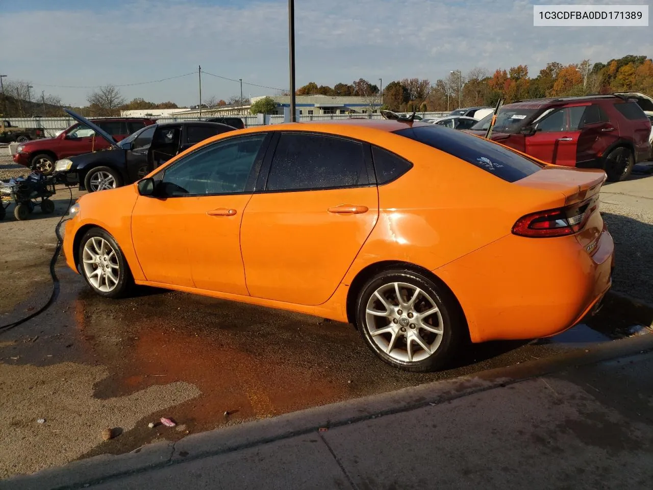 2013 Dodge Dart Sxt VIN: 1C3CDFBA0DD171389 Lot: 77638044