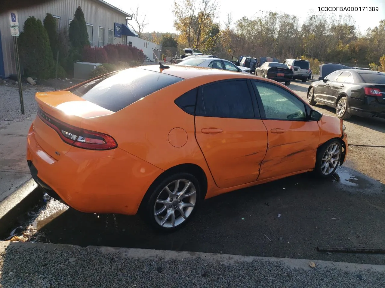 2013 Dodge Dart Sxt VIN: 1C3CDFBA0DD171389 Lot: 77638044