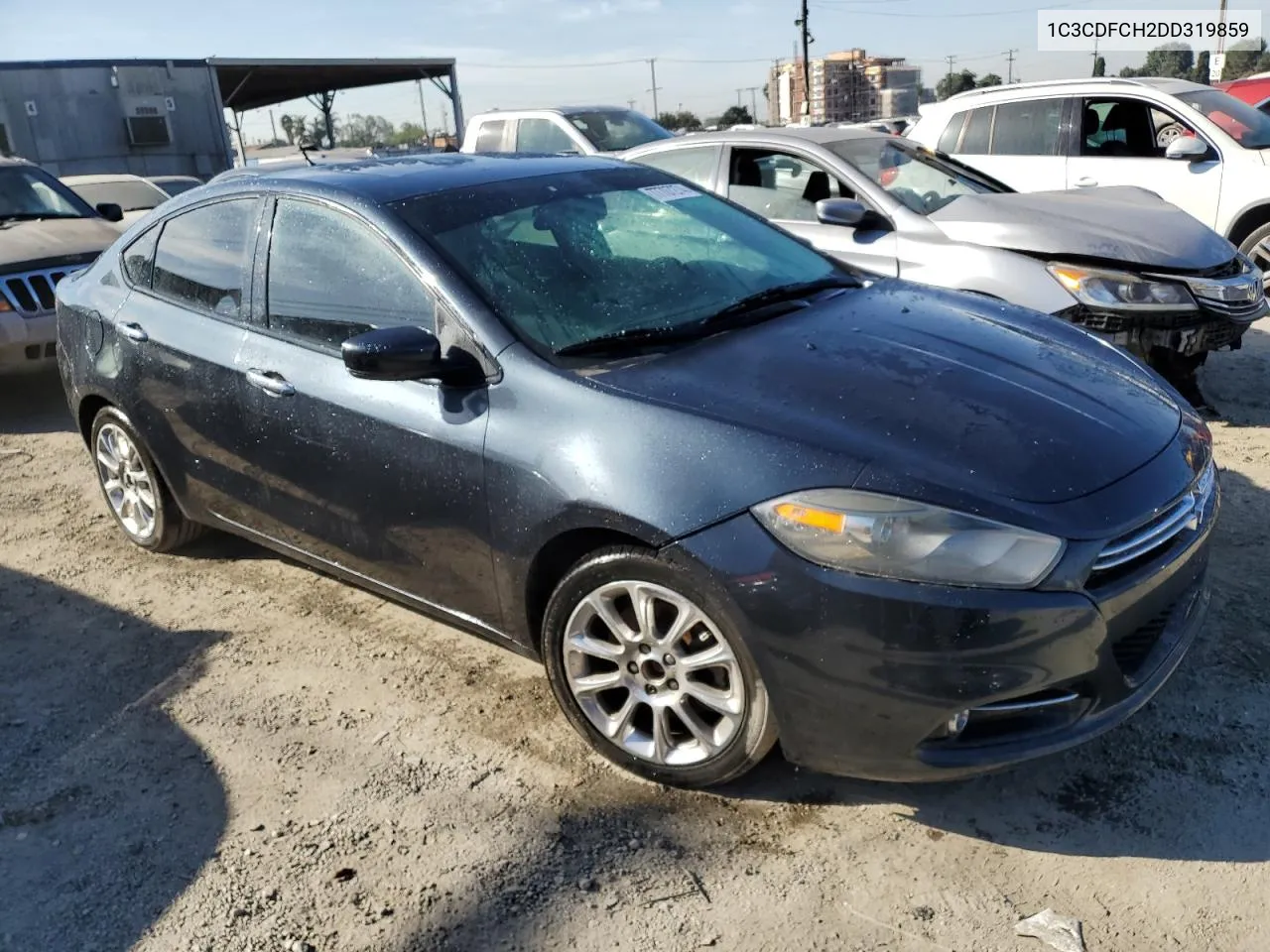 2013 Dodge Dart Limited VIN: 1C3CDFCH2DD319859 Lot: 77707274