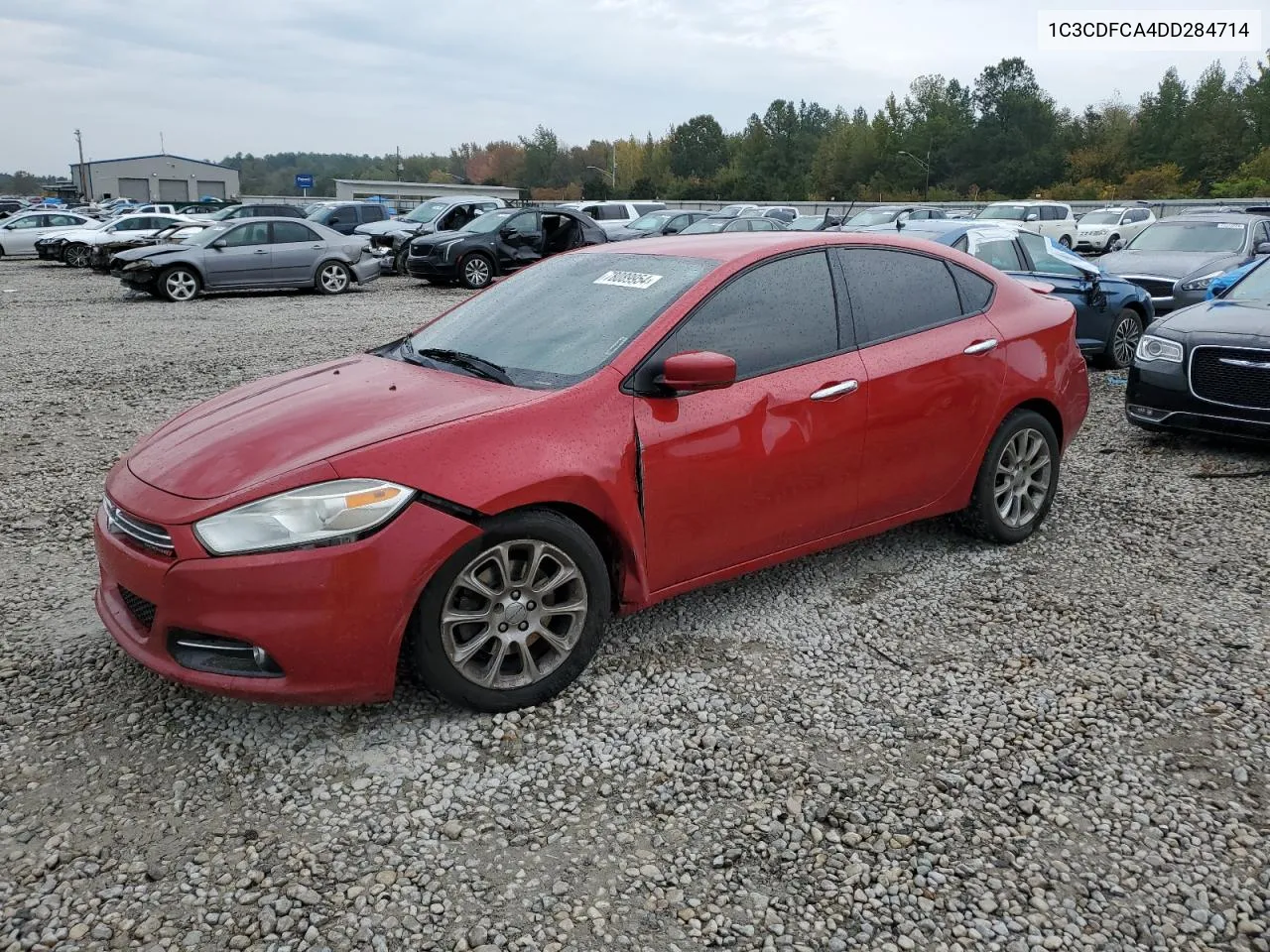 2013 Dodge Dart Limited VIN: 1C3CDFCA4DD284714 Lot: 78089954