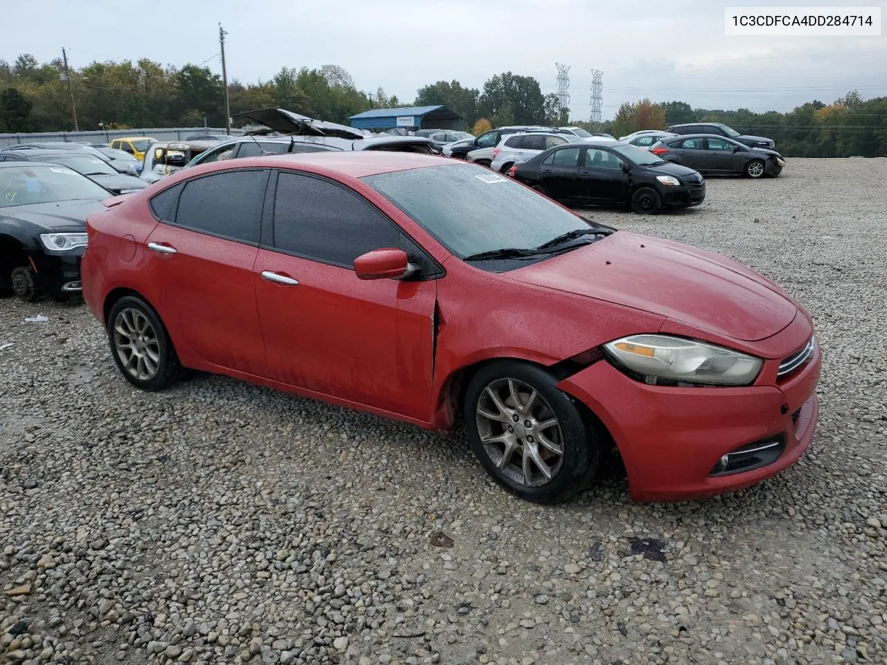 2013 Dodge Dart Limited VIN: 1C3CDFCA4DD284714 Lot: 78089954