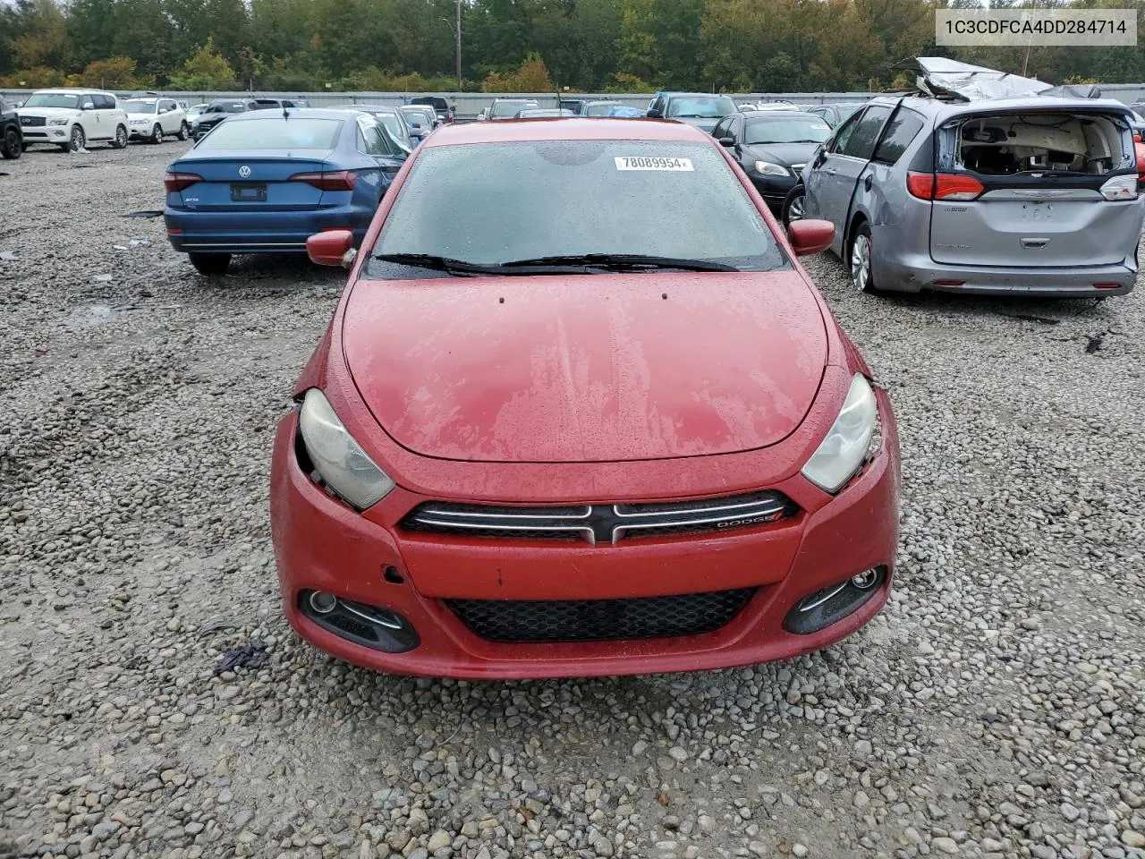 1C3CDFCA4DD284714 2013 Dodge Dart Limited