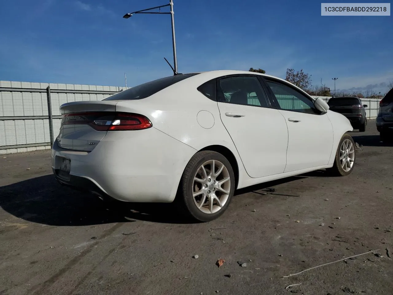 2013 Dodge Dart Sxt VIN: 1C3CDFBA8DD292218 Lot: 78410504