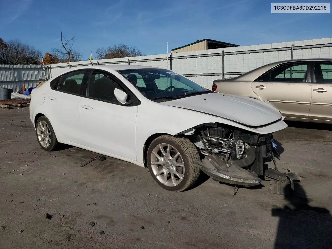 2013 Dodge Dart Sxt VIN: 1C3CDFBA8DD292218 Lot: 78410504