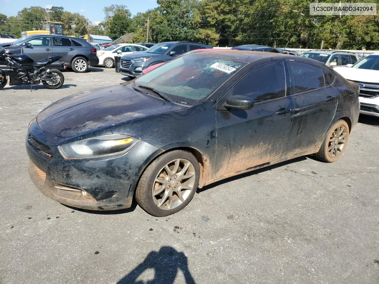 2013 Dodge Dart Sxt VIN: 1C3CDFBA4DD342094 Lot: 78526054