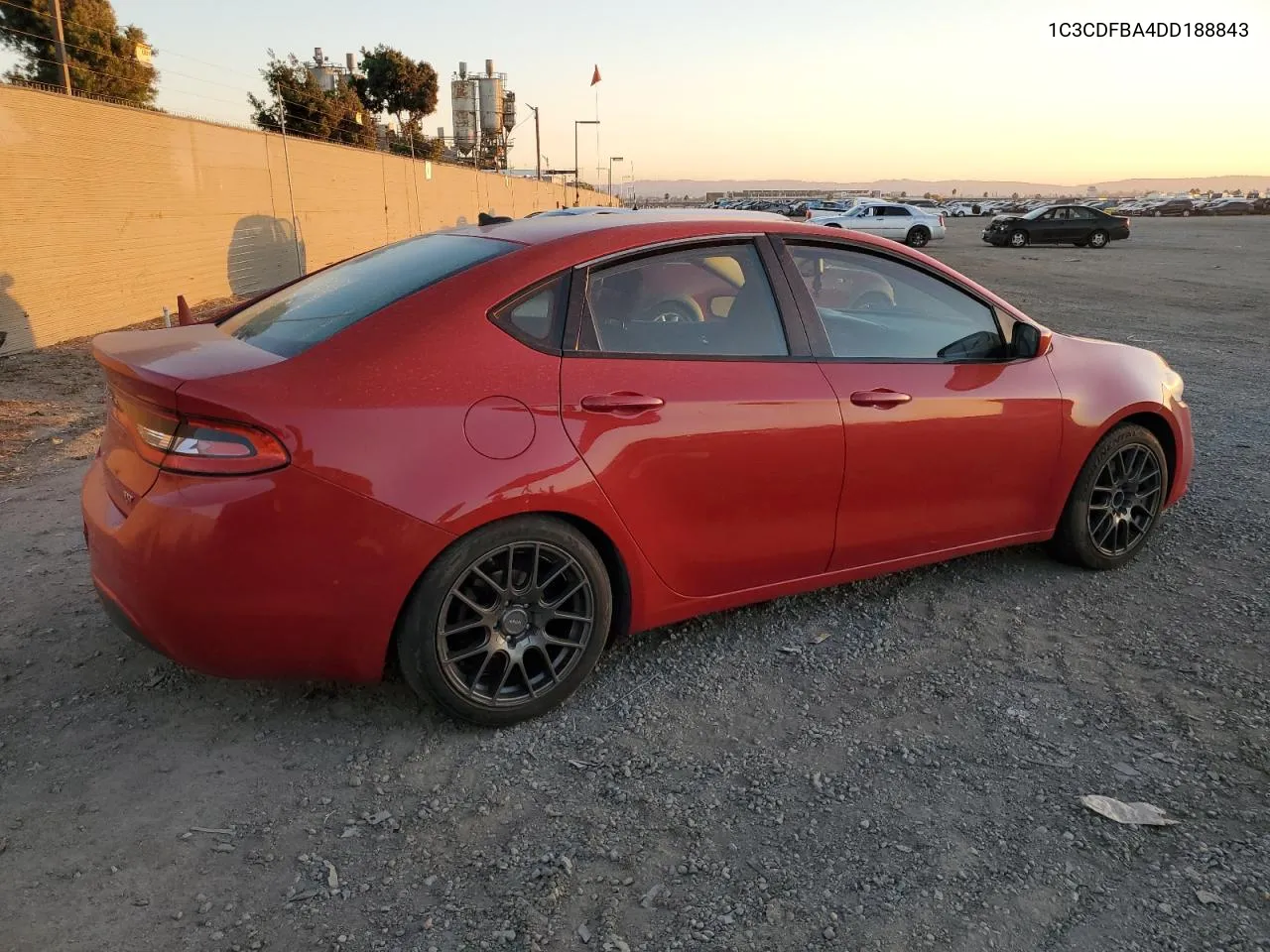 1C3CDFBA4DD188843 2013 Dodge Dart Sxt