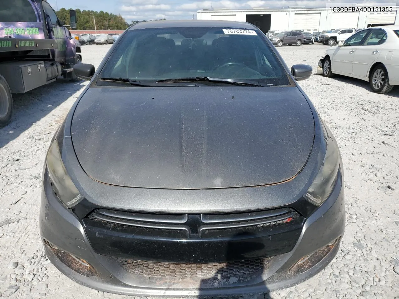 2013 Dodge Dart Sxt VIN: 1C3CDFBA4DD151355 Lot: 78700224