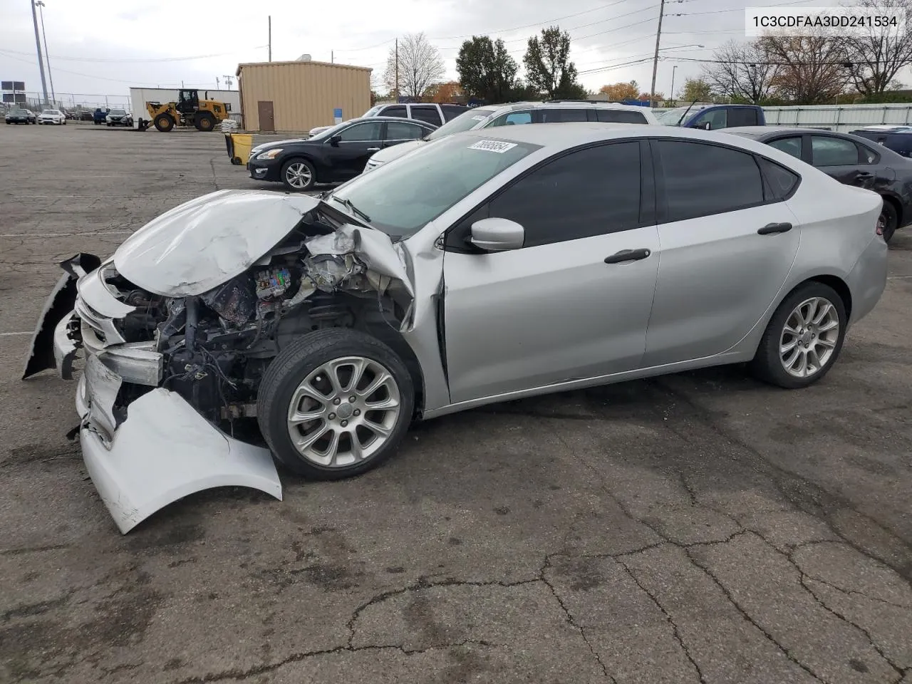 2013 Dodge Dart Se VIN: 1C3CDFAA3DD241534 Lot: 78995854