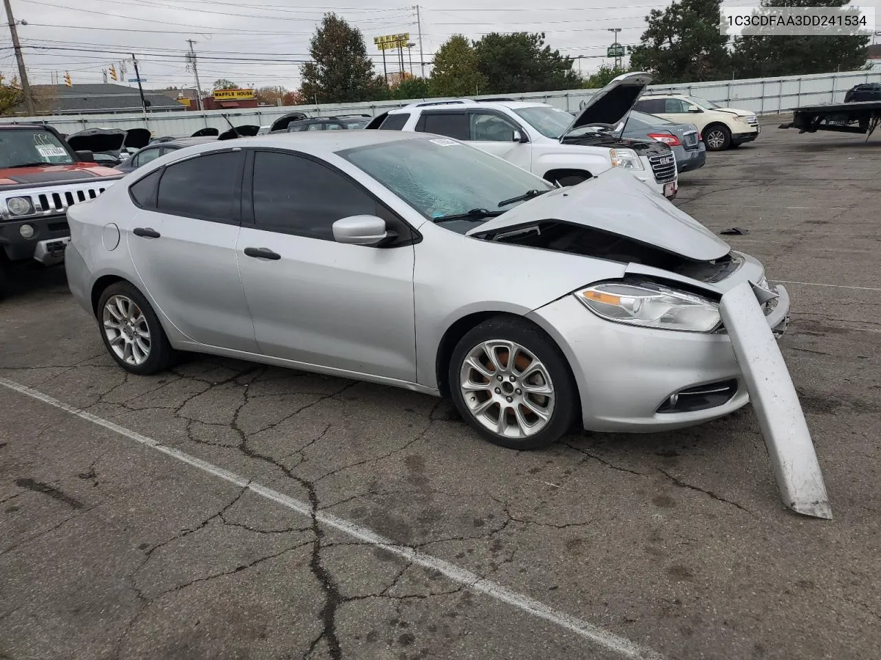 2013 Dodge Dart Se VIN: 1C3CDFAA3DD241534 Lot: 78995854