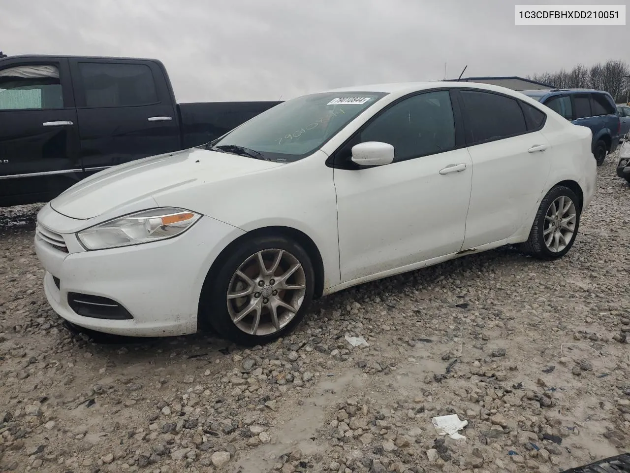 1C3CDFBHXDD210051 2013 Dodge Dart Sxt