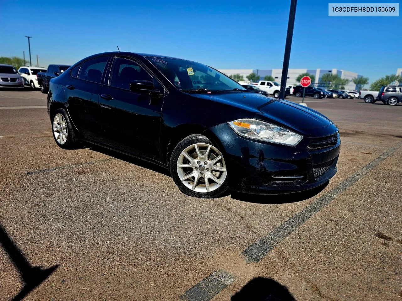 2013 Dodge Dart Sxt VIN: 1C3CDFBH8DD150609 Lot: 79581334