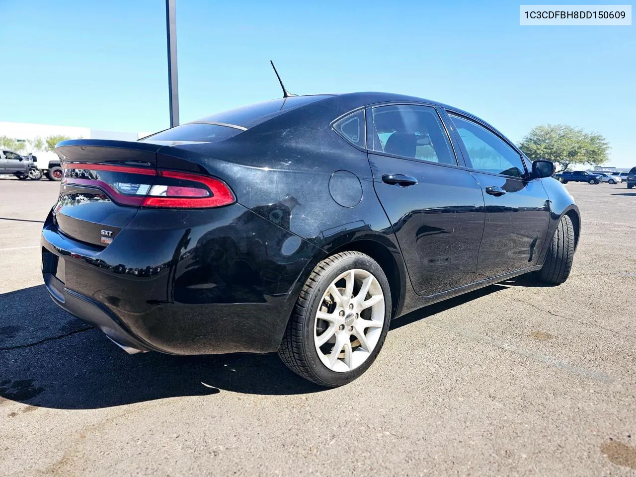 2013 Dodge Dart Sxt VIN: 1C3CDFBH8DD150609 Lot: 79581334