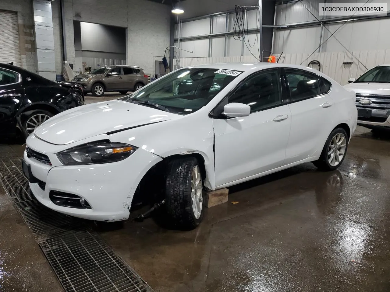 2013 Dodge Dart Sxt VIN: 1C3CDFBAXDD306930 Lot: 79942254