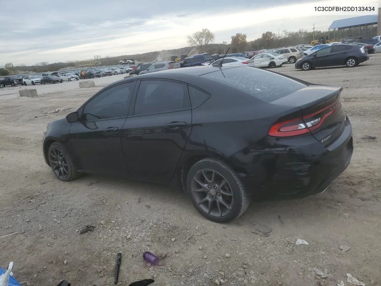 2013 Dodge Dart Sxt VIN: 1C3CDFBH2DD133434 Lot: 80147064