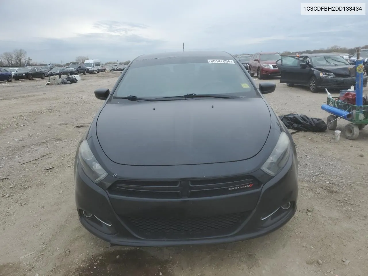 2013 Dodge Dart Sxt VIN: 1C3CDFBH2DD133434 Lot: 80147064