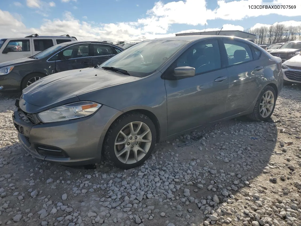 2013 Dodge Dart Sxt VIN: 1C3CDFBAXDD707569 Lot: 80199704