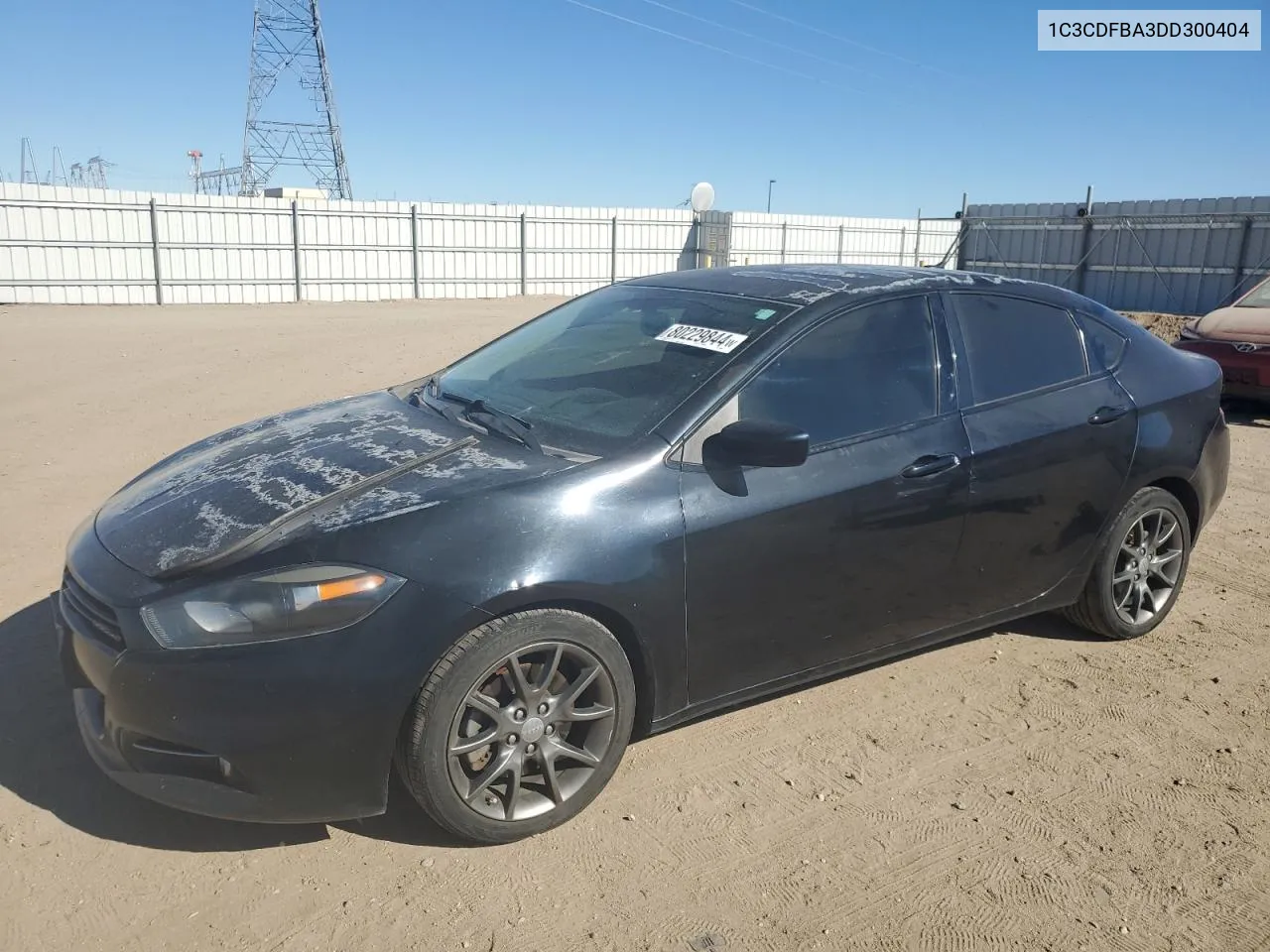 2013 Dodge Dart Sxt VIN: 1C3CDFBA3DD300404 Lot: 80229844