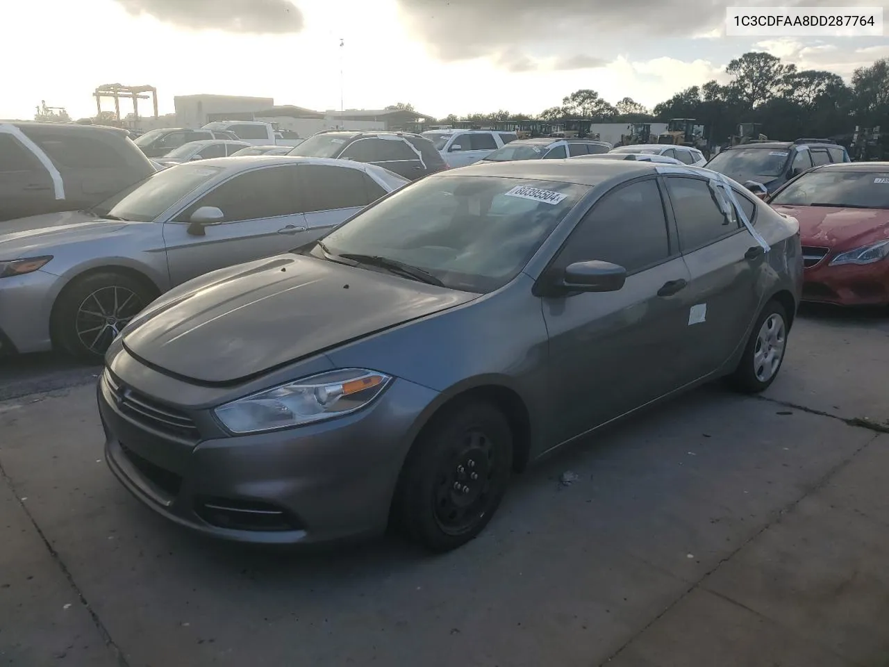 2013 Dodge Dart Se VIN: 1C3CDFAA8DD287764 Lot: 80395504