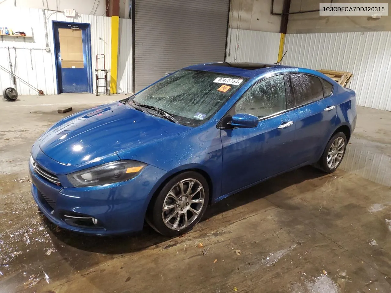 1C3CDFCA7DD320315 2013 Dodge Dart Limited