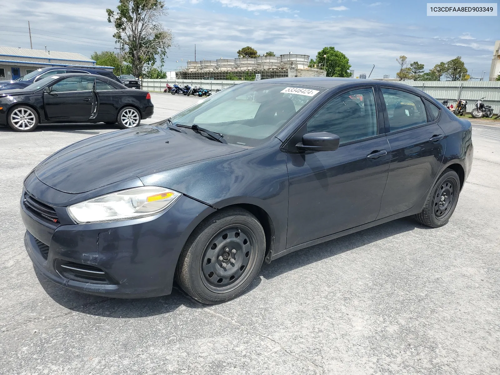 2014 Dodge Dart Se VIN: 1C3CDFAA8ED903349 Lot: 53346424