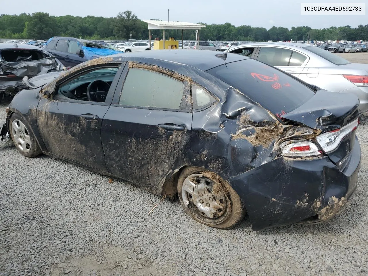 2014 Dodge Dart Se VIN: 1C3CDFAA4ED692733 Lot: 55393214