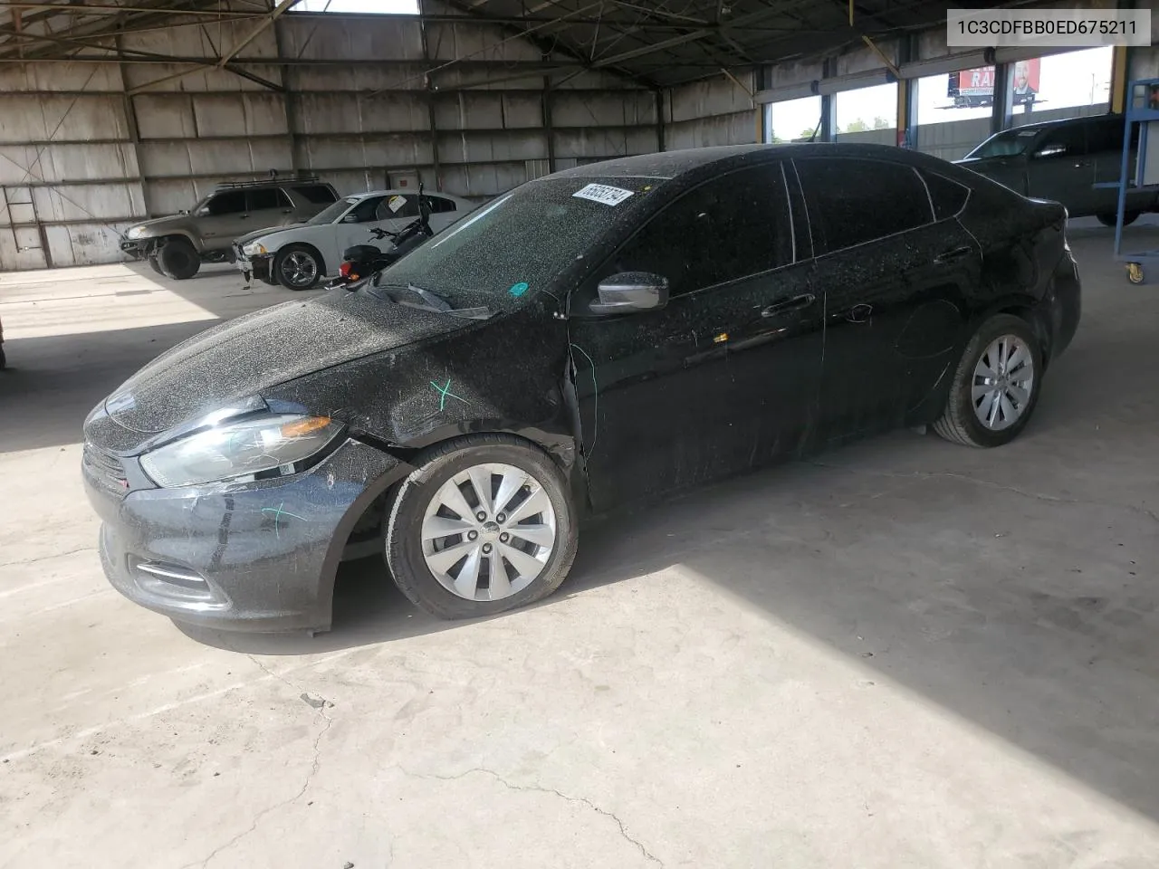 2014 Dodge Dart Sxt VIN: 1C3CDFBB0ED675211 Lot: 65053794