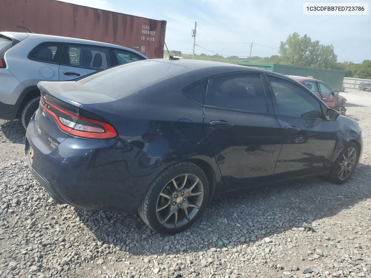 2014 Dodge Dart Sxt VIN: 1C3CDFBB7ED723786 Lot: 65153024