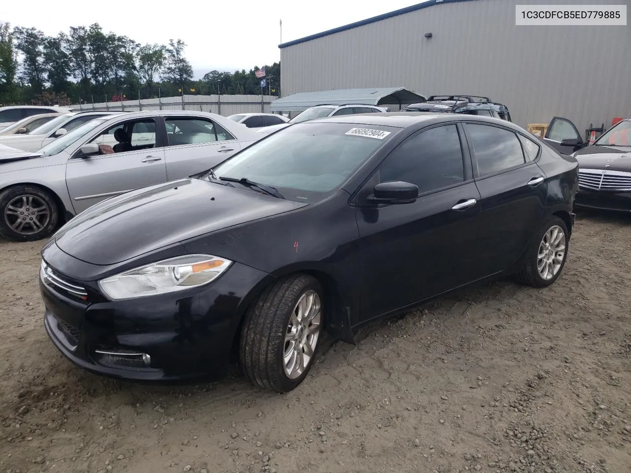 2014 Dodge Dart Limited VIN: 1C3CDFCB5ED779885 Lot: 66092904