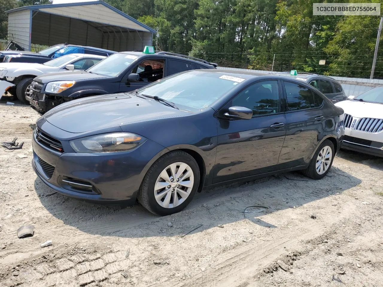 2014 Dodge Dart Sxt VIN: 1C3CDFBB8ED755064 Lot: 66416774