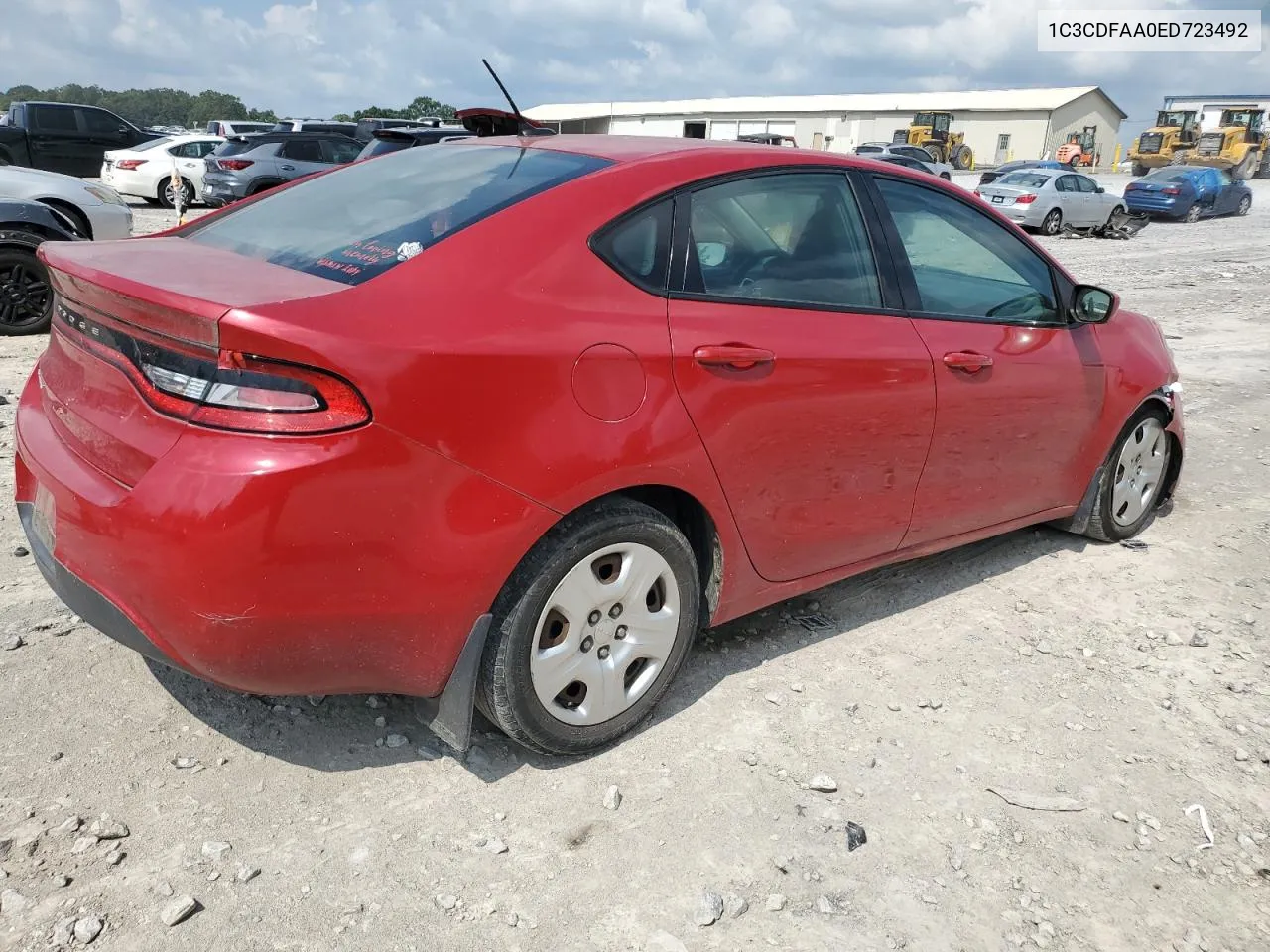 2014 Dodge Dart Se VIN: 1C3CDFAA0ED723492 Lot: 66840274