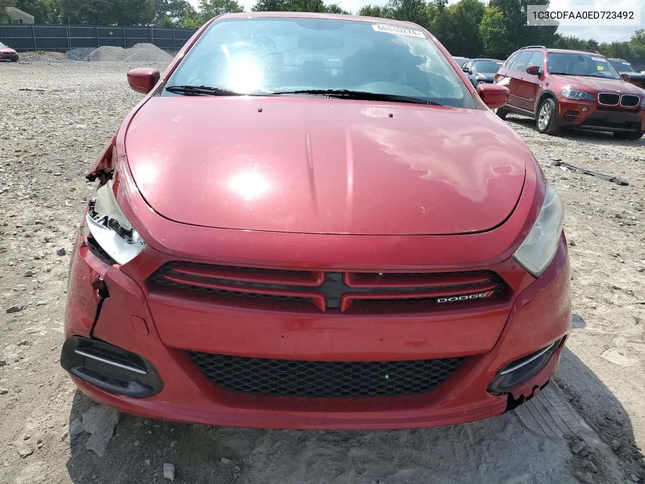 2014 Dodge Dart Se VIN: 1C3CDFAA0ED723492 Lot: 66840274