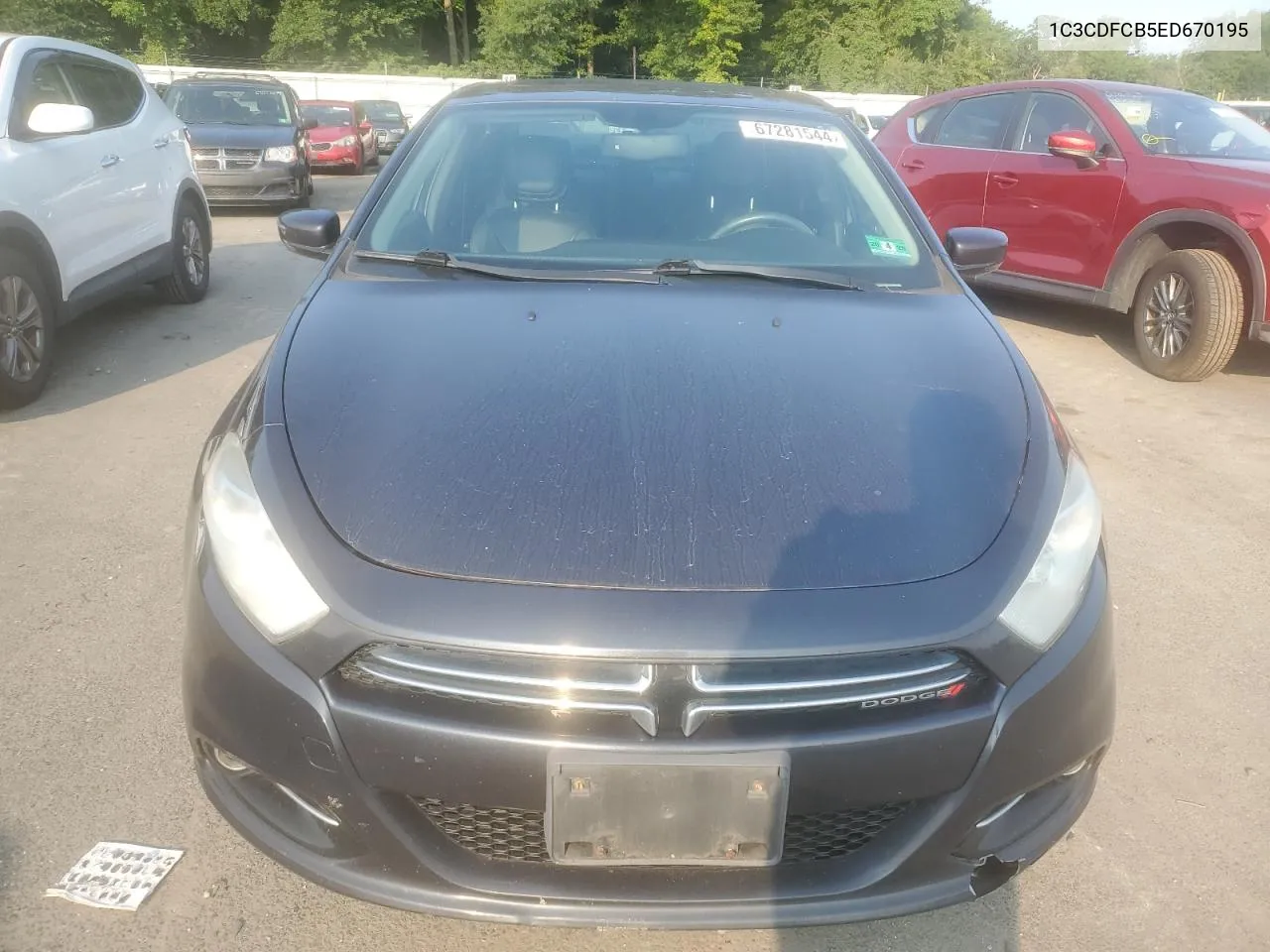 2014 Dodge Dart Limited VIN: 1C3CDFCB5ED670195 Lot: 67281544