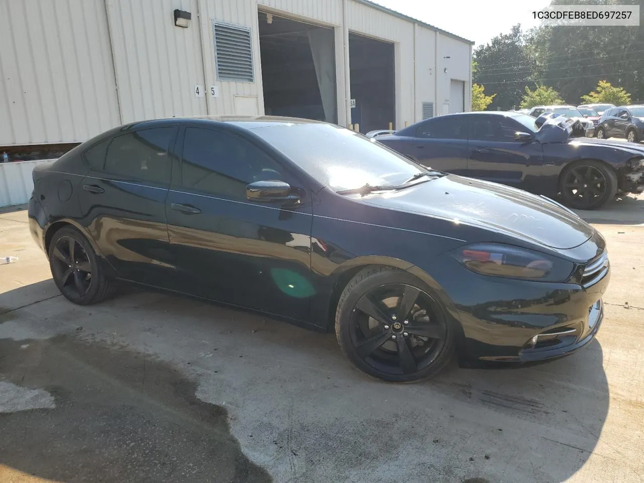 1C3CDFEB8ED697257 2014 Dodge Dart Gt