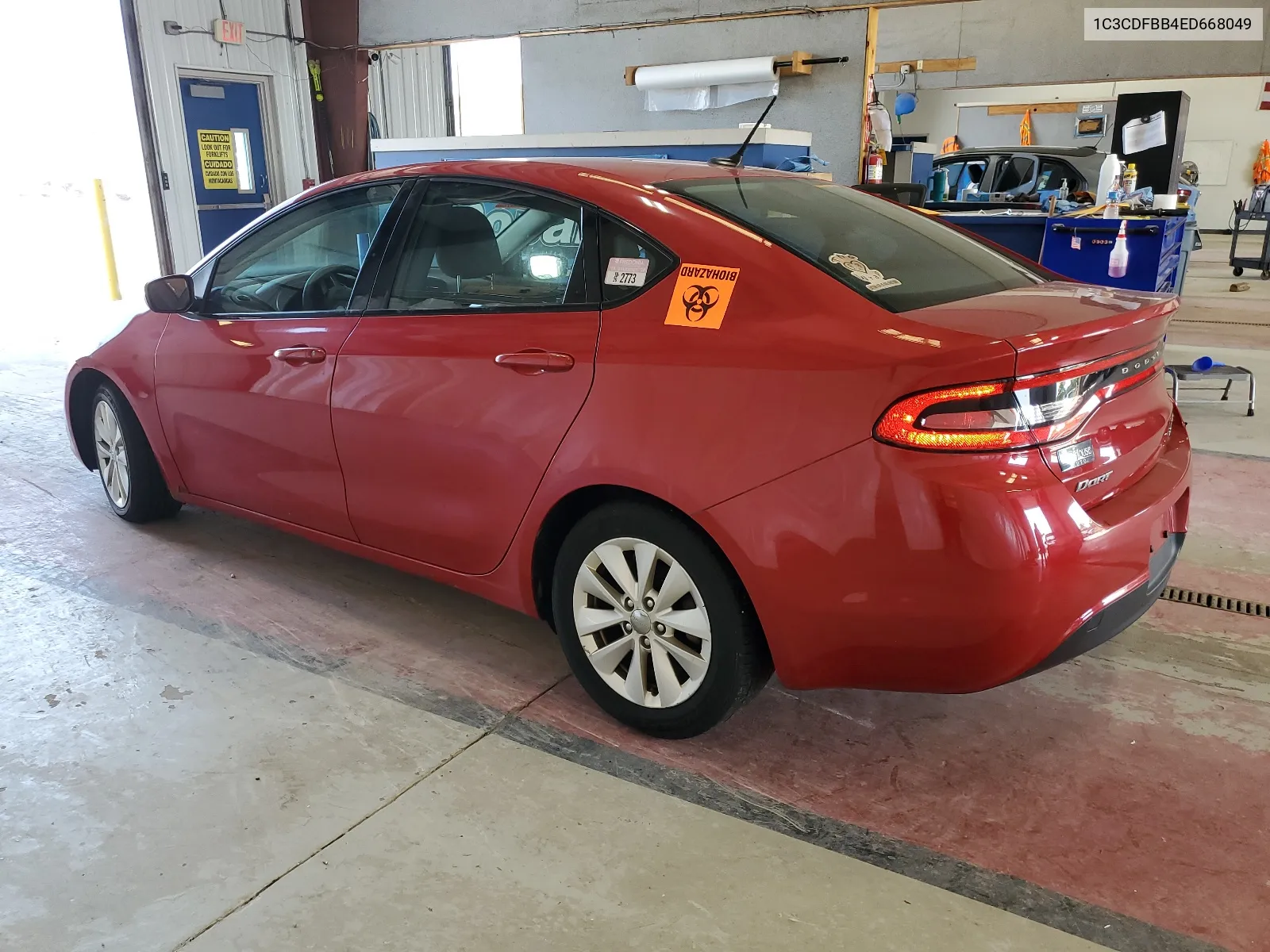 2014 Dodge Dart Sxt VIN: 1C3CDFBB4ED668049 Lot: 67404774