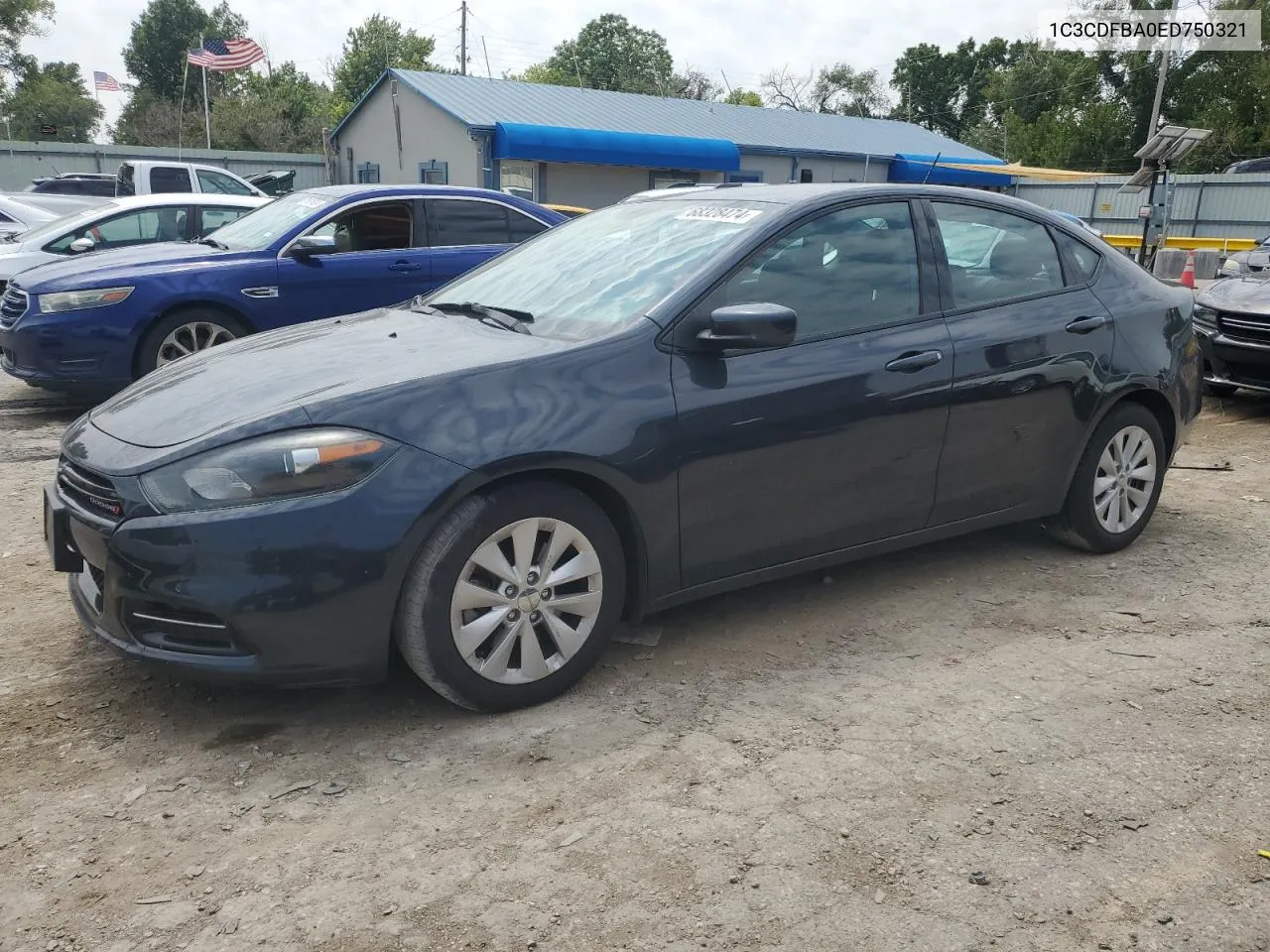 2014 Dodge Dart Sxt VIN: 1C3CDFBA0ED750321 Lot: 68328474