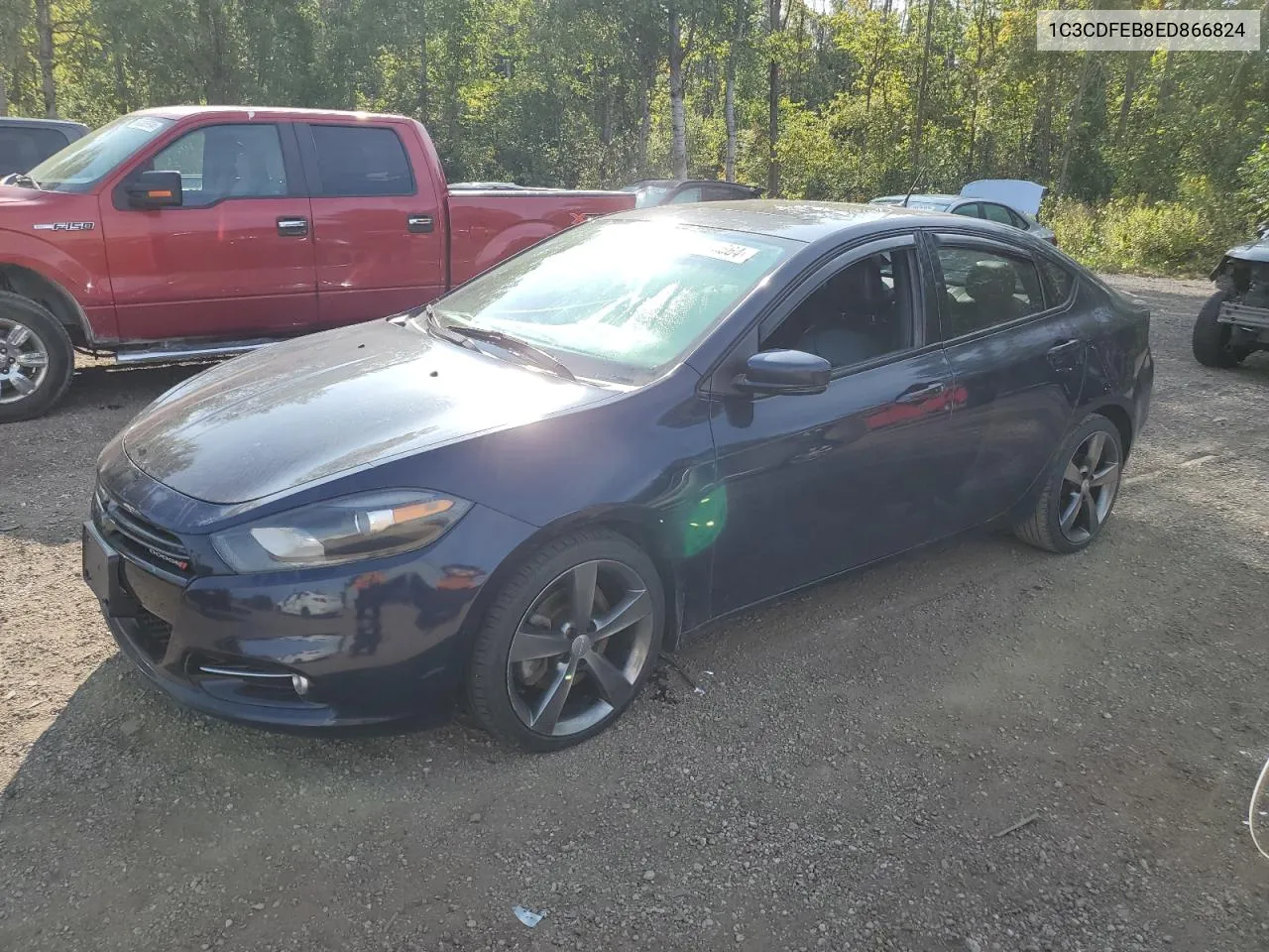 2014 Dodge Dart Gt VIN: 1C3CDFEB8ED866824 Lot: 68486664